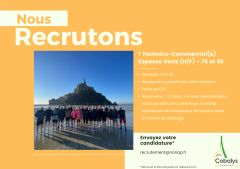 Offre d'emploi : Technico-Commercial Espaces Verts H/F - Secteurs 75 & 92
